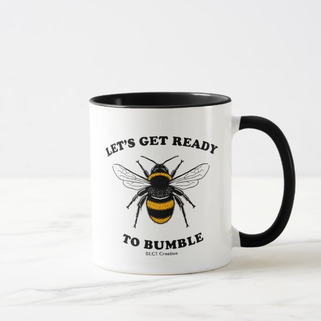 Låt oss Hämta Redo till Bumble Mugg (Höger)