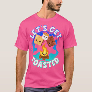 Låt oss Hämta rostat Smore Helg Clamping Children T Shirt