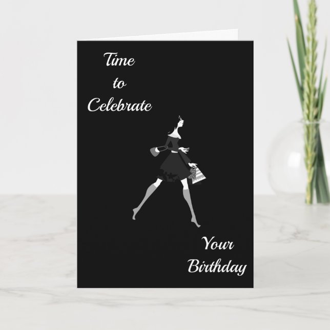 LÅT OSS HÄMTA SAMMAN OCH CELEBRAT DIN **BIRTHDAY** KORT (Framsida)