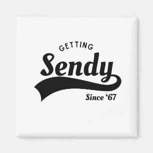 Låt oss Hämta Sendy Mason 67 Meme-Vintage Magnet