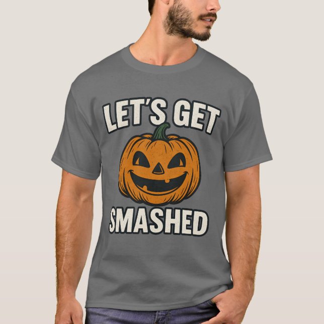 LÅT OSS HÄMTA SMASHED T SHIRT (Framsida)