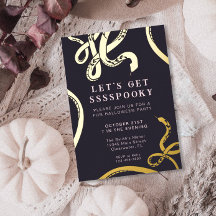 Låt oss Hämta Spooky Snake Halloween-fakturering