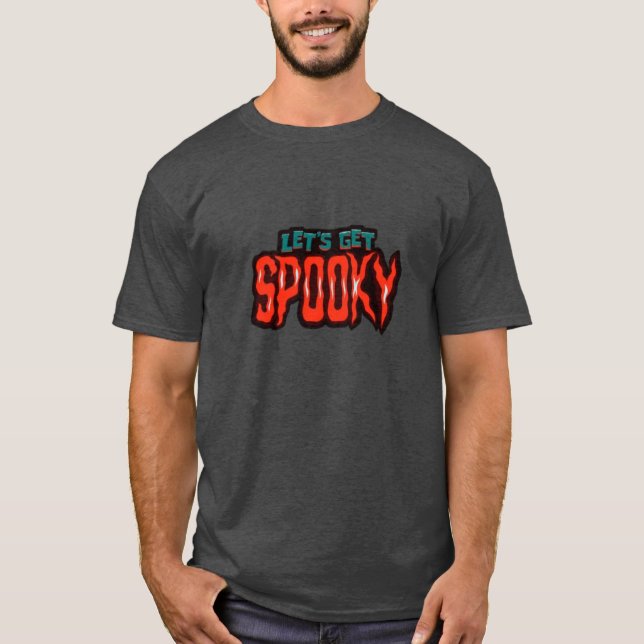 Låt oss Hämta Spooky! - T-shirt (Framsida)