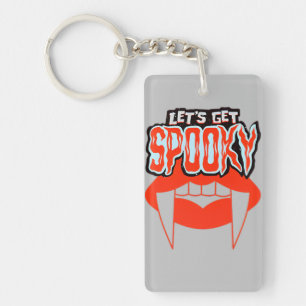 Låt oss Hämta Spooky Vampire Fangs Halloween-desig