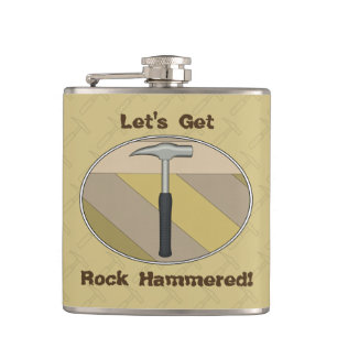 Låt oss Hämta Sten Hammered! Logotyp Fickplunta