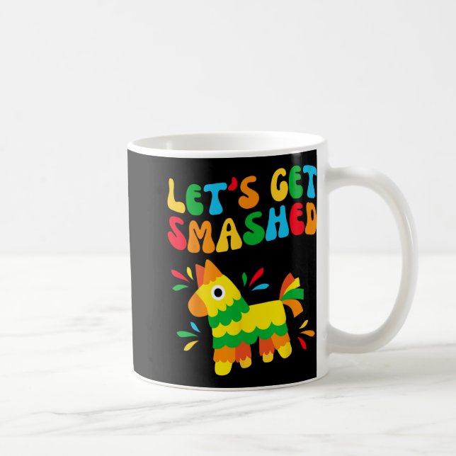 Låt oss Hämta streckad fyrkant min sista fiesta Ba Kaffemugg (Höger)