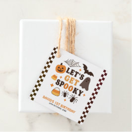 Låt oss Hämta taloky Halloween-födelsedagsdagen Gåvor Etiketter