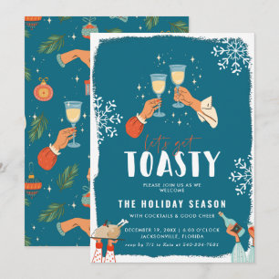 Låt oss Hämta toasty   Inbjudan till Julfest