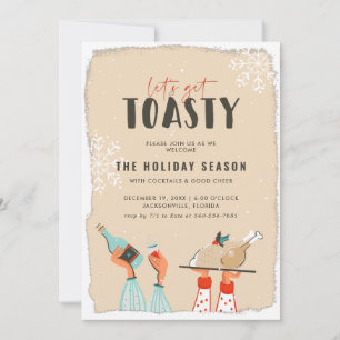 Låt oss Hämta toasty   Inbjudan till Julfest
