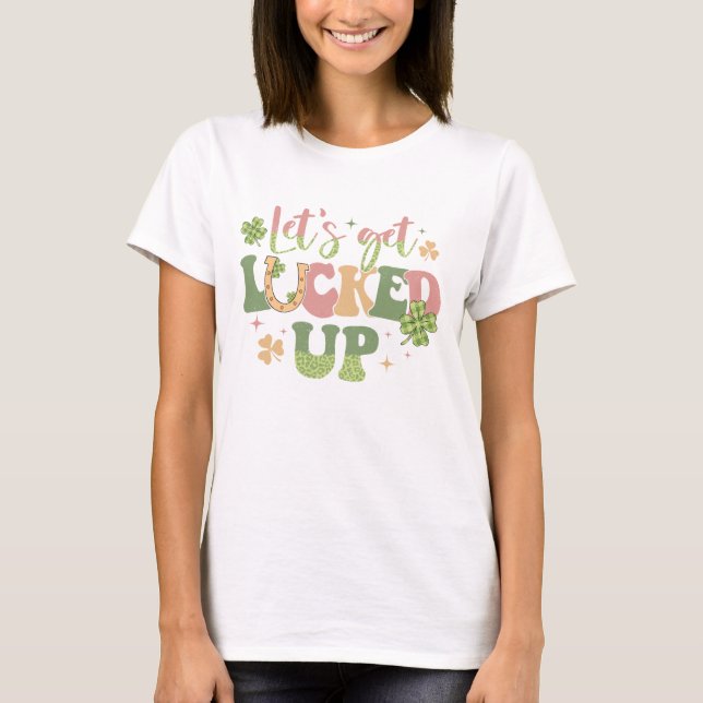 Låt oss Hämta upplåst T Shirt (Framsida)