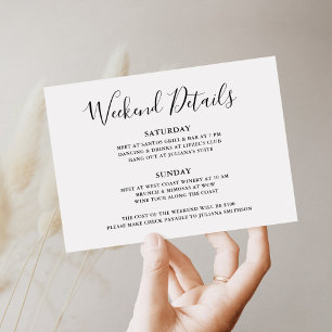 Låt oss Hämta Vild Helg Detail Leopard Bachelorett Inbjudningar