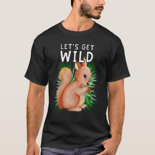 Låt oss Hämta Vild Zoo Animals Safari Party vid dj T Shirt