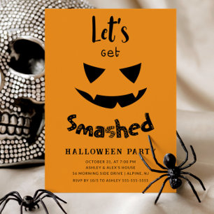 Låt oss Hämta Vuxen-Halloween Inbjudningar