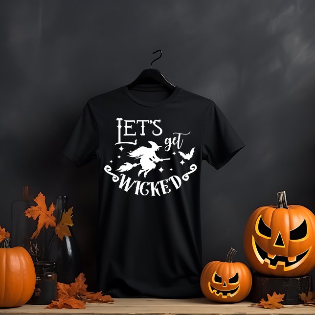 Låt oss Hämta Wicked Halloween T Shirt (Skapare uppladdad)