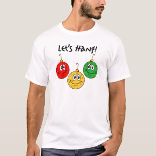 Låt oss hängningen tee shirt