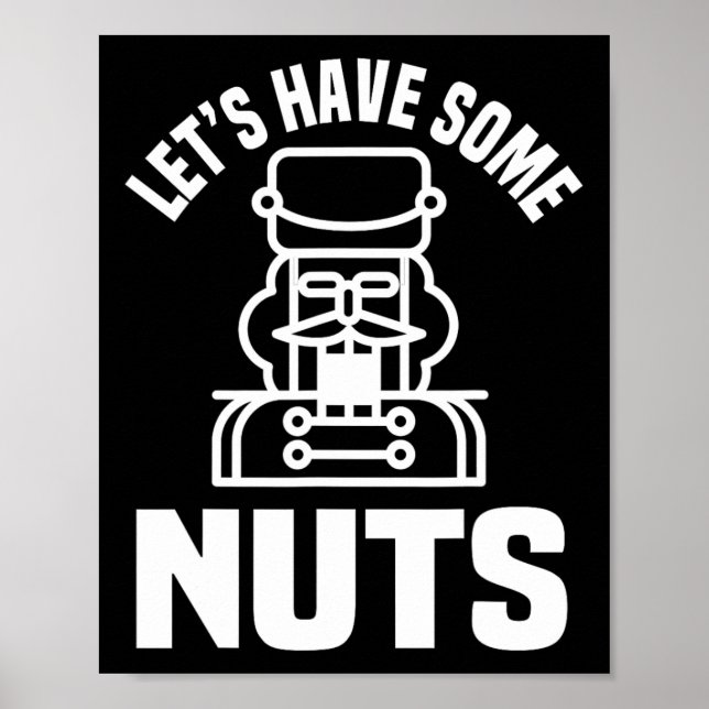 Låt oss har viss Nöt - Lustig Nutcracker Julafton- Poster (Framsidan)