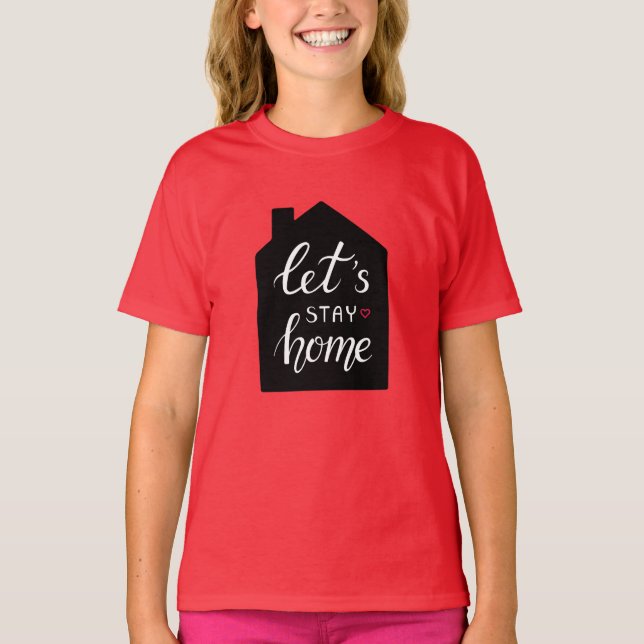 Låt oss hemma 2 t shirt (Framsida)