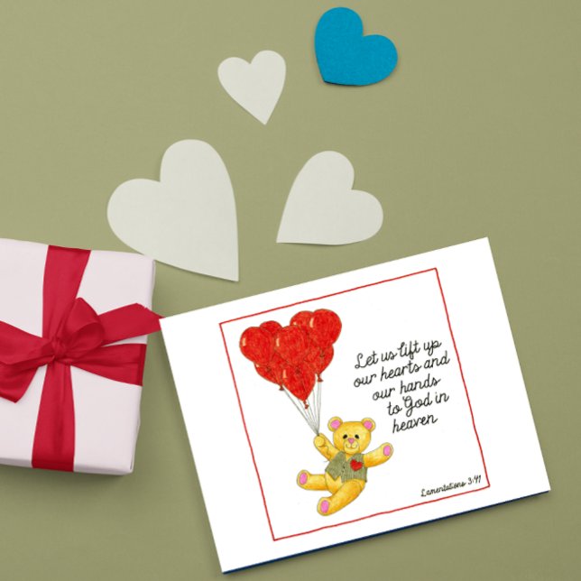 Låt oss Hiss höja vårt hjärteinspirerande vykort (Skapare uppladdad)