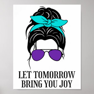 Låt oss i morgon ge er glädjen till självmordsföre poster