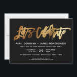 Låt oss inbjudan till Celebrate-penseltypografi Br<br><div class="desc">Det här är en typografisk penselhandsskrift som skriver bröllopsinbjudan med låt oss</div>