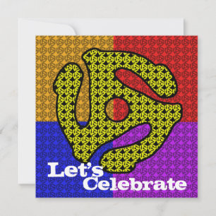 Låt oss inspelning med inbjudan 45 RPM