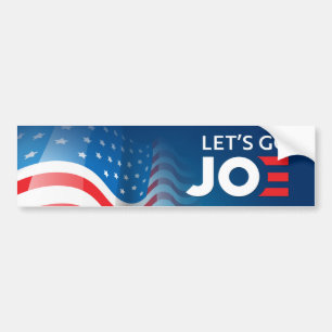 Låt oss Joe! Bendrik President 2020 - Trumpföreb Bildekal