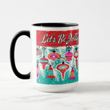 Låt oss Jolly Retro-jul