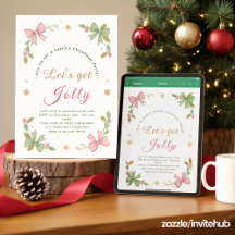 Låt oss Jolly Whimsical jul Party