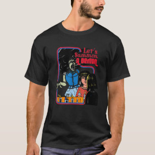 Låt oss kalla en demon grunge goth Satan emo penta T Shirt