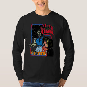 låt oss kalla en demon shirt grunge goth Satan emo T