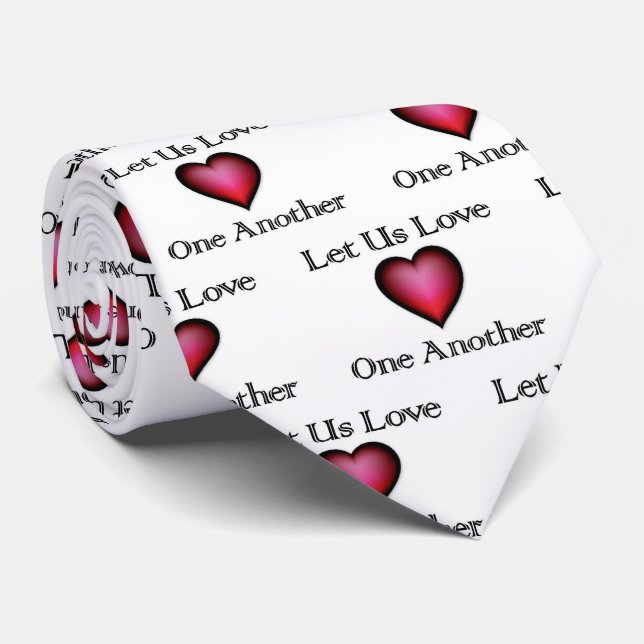 Låt oss Kärlek Tie Slips (Rullad)