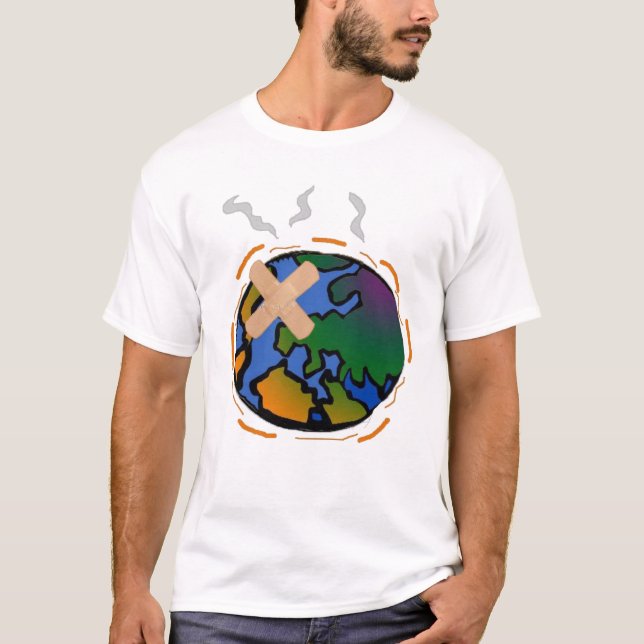 Låt oss kassaskåpet planet t-shirt (Framsida)