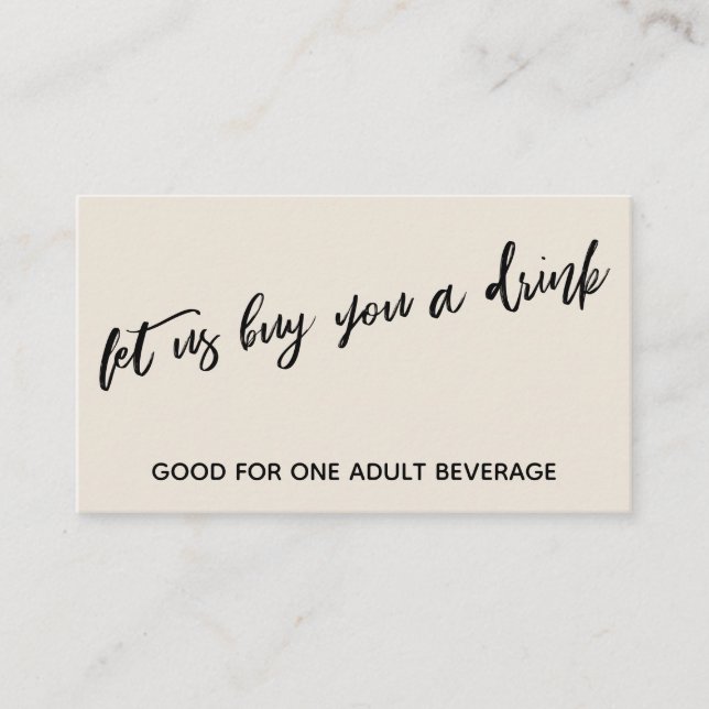 Låt oss köpa en DRK Modern handskriftsskribent åt  Tilläggskort (Framsida)