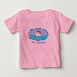 Låt oss kryssa omkring babyskjortan tee shirt