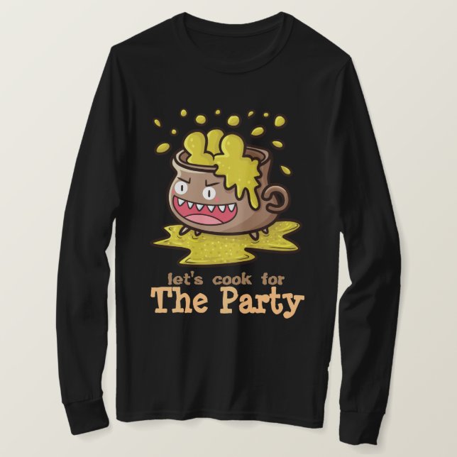 Låt oss laga till festen T-Shirt (Design framsida)
