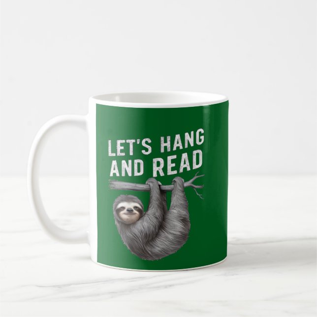 Låt oss Lägg till och läs Älskare i Bok Kaffemugg (Vänster)