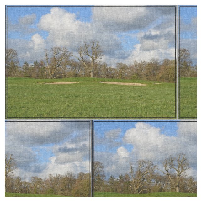 Låt oss leka Golf Tyg (Närbild)