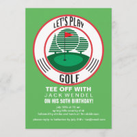 Låt oss leka Golfinbjudan