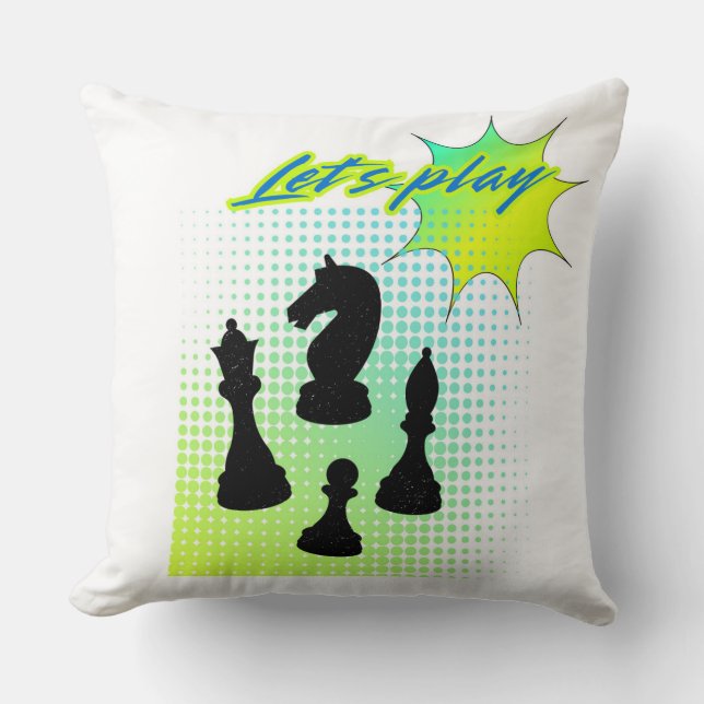 Låt oss leka. kudde (Framsida)