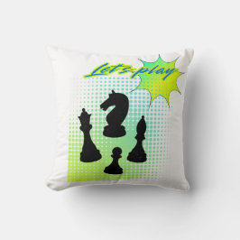 Låt oss leka. kudde