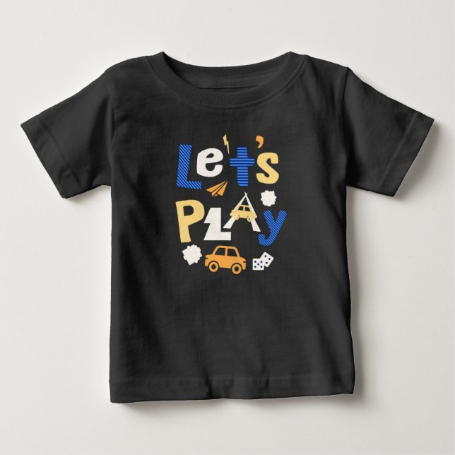 Låt oss leka – Kul barnäventyr T Shirt (Framsida)