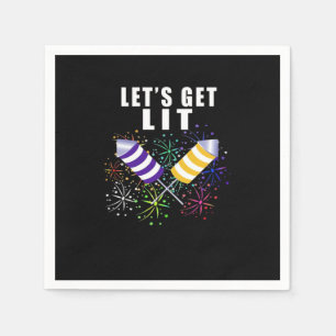 Låt oss Lit - Independence Pun Classic Pappersservett
