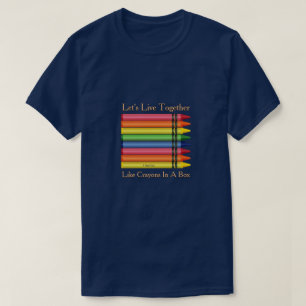 Låt oss Live Together (Kritor) - En MisterP Shirt T