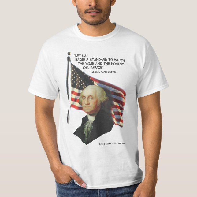 Låt oss lönelyften ett standart tee shirt (Framsida)