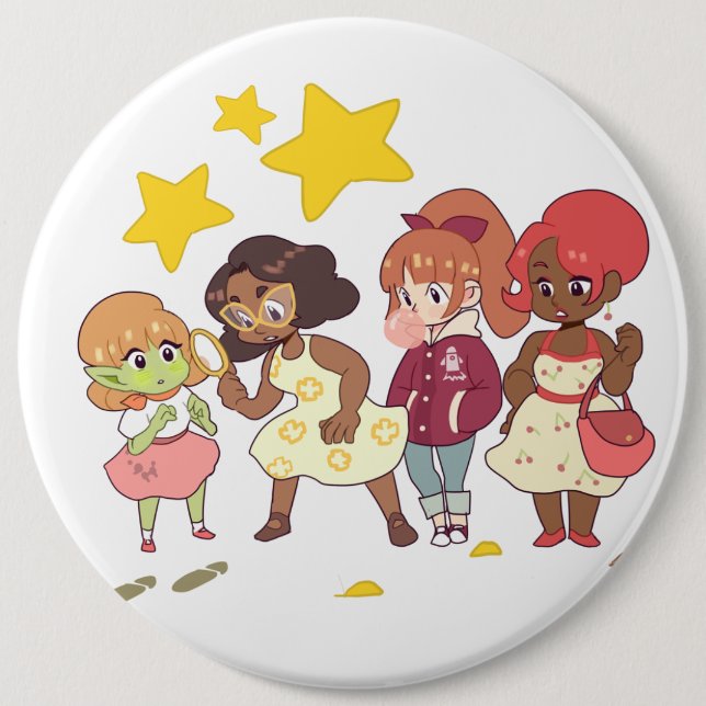 Låt oss lösa gåtan knapp (Framsida)