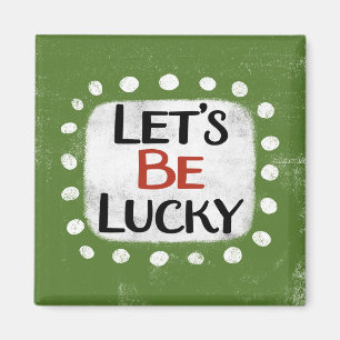Låt oss Lucky-kylskåp (magnet) Magnet