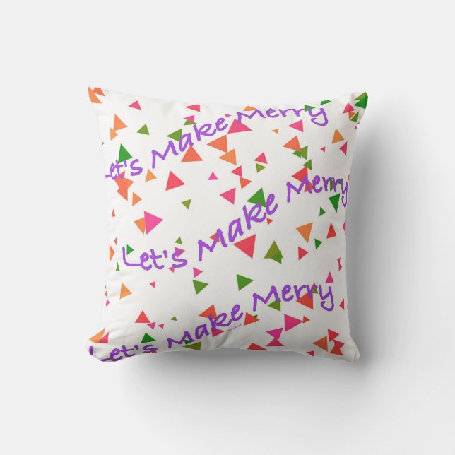 LÅT OSS MAKE MERRY KUDDE (Framsida)