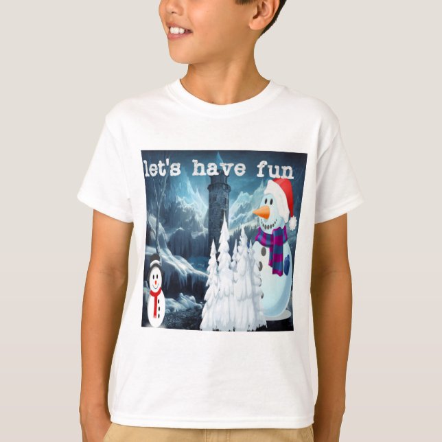låt oss med roligten t shirt (Framsida)