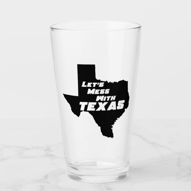 Låt oss  med Texas Black Glaskopp (Framsida)