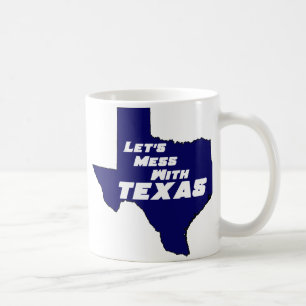 Låt oss  med Texas Blue Kaffemugg